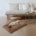 thumbnail image 4 of Cojín para Mascotas, Cama para Perros, Antideslizante con Funda Extraíble con Cremallera, Cómoda Alfombril para Perros Y para Perros P , Marrón Colco Manta de gato, 4 of 6