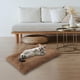 thumbnail image 4 of Alfombril suave para perros y gatos, cojín antideslizante para perros, Marrón Zulema Manta de gato, 4 of 6