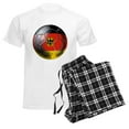 thumbnail image 6 of CafePress - German Soccer Men's Light Pajamas - Men's Light Loose Fit Cotton Pajama Set, 6 of 7