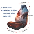thumbnail image 3 of Balery Fire Sky Dragon Funda de Asiento para Auto con Diseño - Cubierta Frontal Suave y Transpirable con Protector Antideslizante- 1 Unidad, 3 of 5
