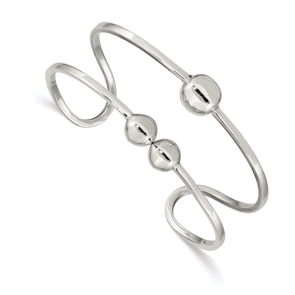 Sterling Silver Bangle QB1307