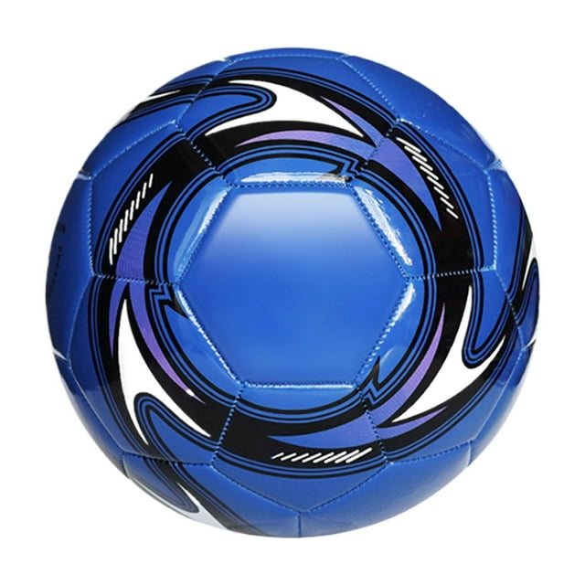 Balón de Fútbol Wosthever PU Tamaño 5 Impermeable Azul