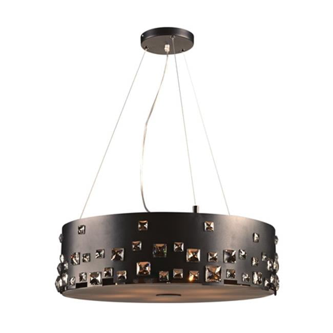 black ceiling pendant fitting