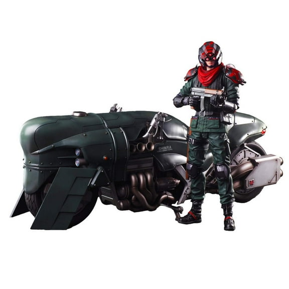 Final Fantasy VII Remake Shinra Officer and Motorcycle Set
