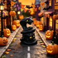 thumbnail image 3 of Leeye Decor Ornament Creepy Desktop Dark Resin Figurine for Collectible and 2 Snake Bone Halloween Home Desk Shelf, 3 of 3