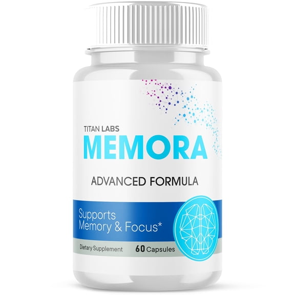 Memora Advanced Brain Support Formula Supplement 60 Capsules