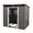 Gray, variant on IMagacFun 6x5 Metal Outdoor Storage Shed with Floor Base and Lockable Sliding Doors & Transparent plate for Garden Backyard Patio Lawn White-Black
