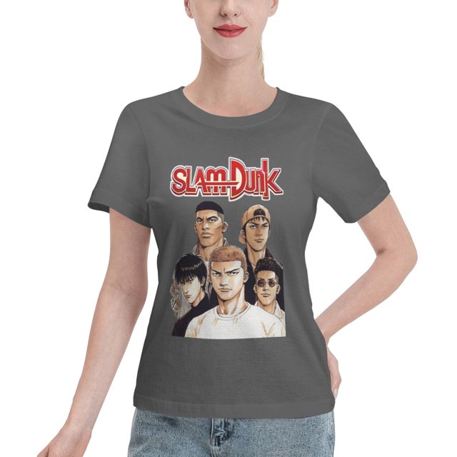Women's Basic Short Sleeve T-Shirt Slam Dunk