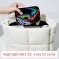 thumbnail image 6 of Chameleon Velvet Portable Jewelry Box with Removable Compartment - Necklace, Earring, and Travel Organizer - Gift, 6 of 7