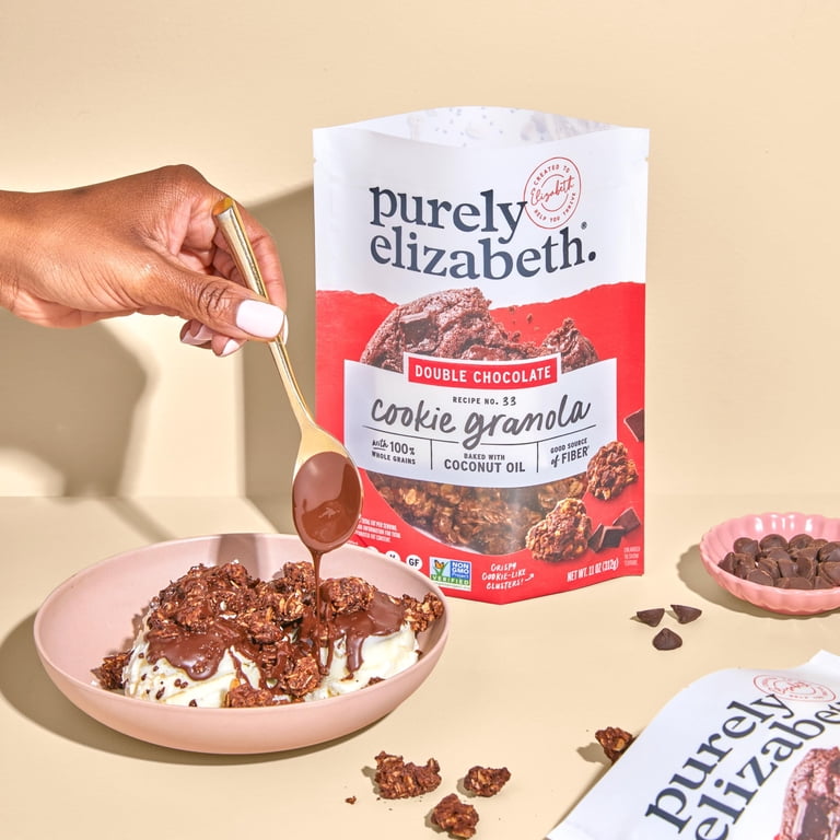 Purely Elizabeth Cookie Granola, Double Chocolate, Gluten-Free