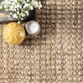 thumbnail image 3 of Handwoven Farmhouse Natural Loom Jute Area Rugs ,Home Décor Rugs Size 2.6 x 10 Feet ( 75 cm x 300 cm ), 3 of 5