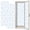 Color 1, variant on 2 Pcs School Locker Magnetic Wallpaper 12" x 36" Hockey game Reusable Removable Locker Accessories Back to School Supplies