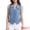 Light Blue, variant on Women's Denim Vest stays Sleeveless Jean Jacket Tops Button Down Waistcoat XL Deep Blue