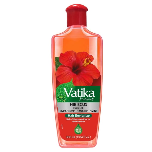Aceite capilar multivitamínico Vatika Naturals - Transforme su cabello con poder de limpieza fuerte y elixir revitalizante - Enriquecido por expertos con extracto de hibisco multivitamínico y aceites