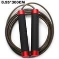 thumbnail image 2 of Speed Jump Rope, - for Gym & Home Fitness Workouts & More - red, 2 of 5