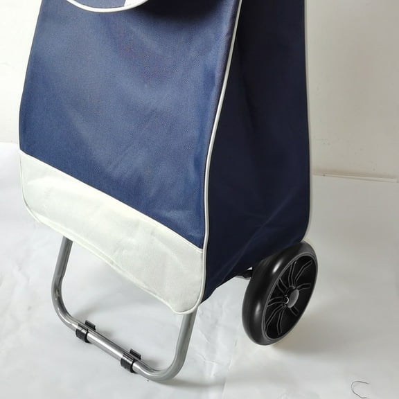 Clispeed 2Pcs Shopping Cart Wheels Replacement Black Plastic with Climbing Design for Stairs and Terrain