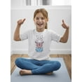 thumbnail image 2 of Cute Bunny Deer Cat Stack T-Shirt Juniors -Image by Shutterstock,  x-Small, 2 of 4