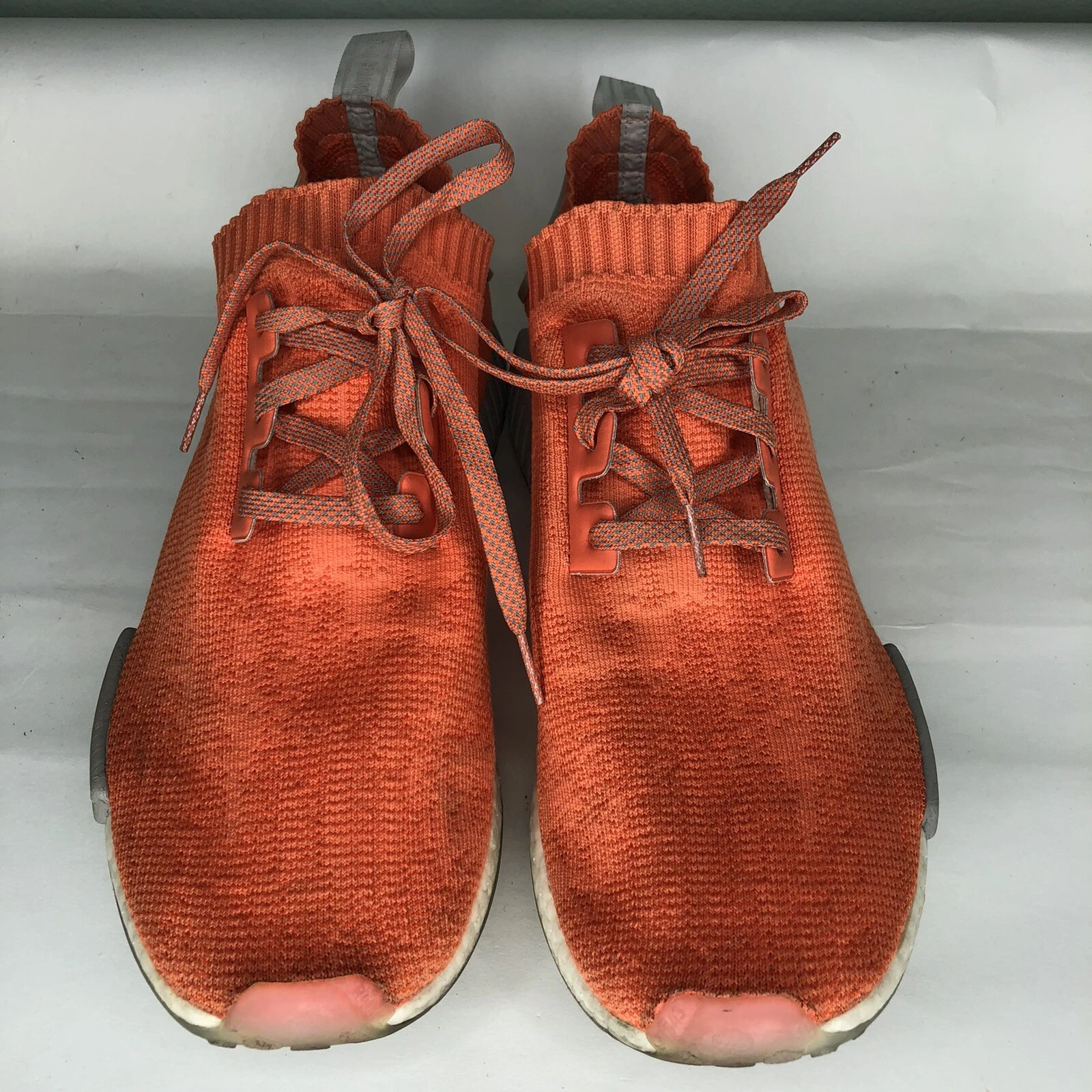 Adidas B43522 Running Shoes Sneakers Men Size 13 Orange Color