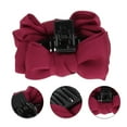 thumbnail image 2 of Unique Bargains 1 Pc Fashion Double-sided Hair Clips for Home Red Black, 2 of 5