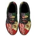 thumbnail image 2 of American flag Grown With Mexican Roots Shoes Sneakers for Women Men Black Size 7, 2 of 7