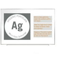 thumbnail image 2 of Ghent Mag Hygienic Porcelain Whiteboard w/Aluminum Frame - 4ft H x 7ft, 2 of 5