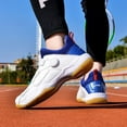 thumbnail image 3 of Bolognifi Unisex Badminton Sports Shoes with Rotating Buckle Breathable High Traction, 3 of 7