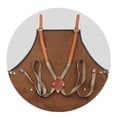 thumbnail image 5 of Apron for Men Women Waterproof Leather Apron with Pockets Cross-Back Straps for Kitchen BBQ Cooking Barber Barista Apron Handworking, 5 of 7