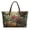Cardinal Daisy, variant on Sloth Rose Butterfly Print Top Handle Bag for Women Pu Leather Handle Handbag Lightweight Shoulder Bag with Zipper for Travel Vacation