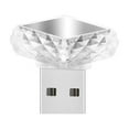 thumbnail image 1 of Car USB Mini LED Ambient Light with Colorful Flash, Plug and Play for Auto Interior, PC and Portable Devices, Made of PCMetal, 1 of 8