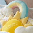 thumbnail image 1 of Creative Rainbow Sun Cloud Plush Toy Stuffed Sun Sloudy Natural Weather Soft Doll Home Kids Toys heqiyong toy, 1 of 2