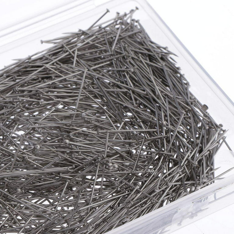 900pcs 26mm Stainless Steel Straight Pins Dressmaker Fine Satin Sewing Head  Pins For Quilting Jewelry Making Diy Sewing Tools - Pins & Pincushions -  AliExpress
