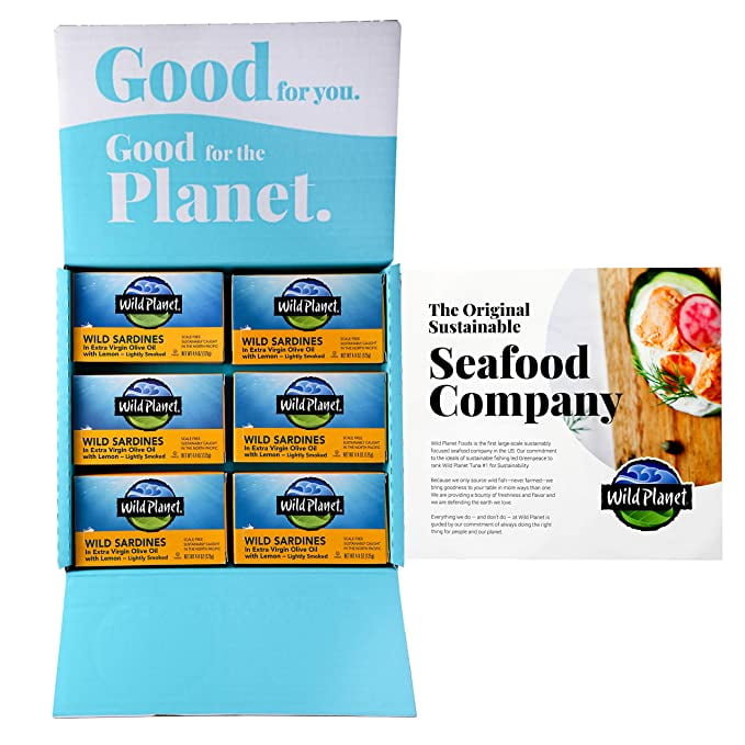 Wild Sardines in Lemon, Nutritional Powerhouses Packed with