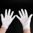 thumbnail image 1 of 12 pares de guantes de algodón para manos secas, guantes humectantes para piel sensible irritada eczema inspección reutilizable, 1 of 5