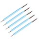 thumbnail image 1 of Eigraketly Bolígrafos de arcilla de silicona, bolígrafos para esculpir, herramientas de escultura portátiles antideslizantes, 5 uds. Kits y herramientas para tallar azul, 1 of 6