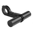 thumbnail image 2 of Bicycle Extension Frame Handlebars Accessories Bike Lamp Phone Holder (black 10cm alloy tube), 2 of 4