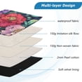 thumbnail image 3 of FORMRS 13-13.3 inch Laptop Sleeve Case Soft Carrying Quilted Computer Bag Cover, Serene Floral Pattern, 3 of 7