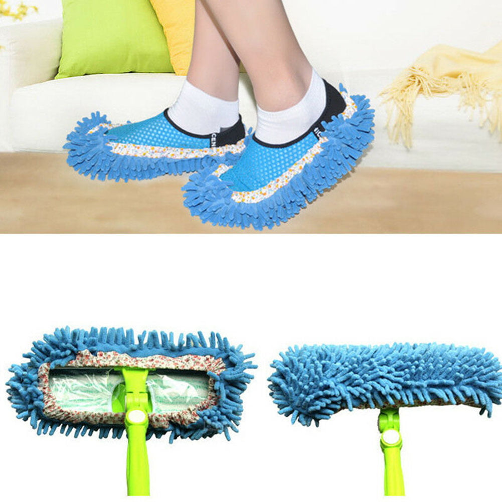 We Tried 's Dust Mop Slippers With Squeaky Clean Results