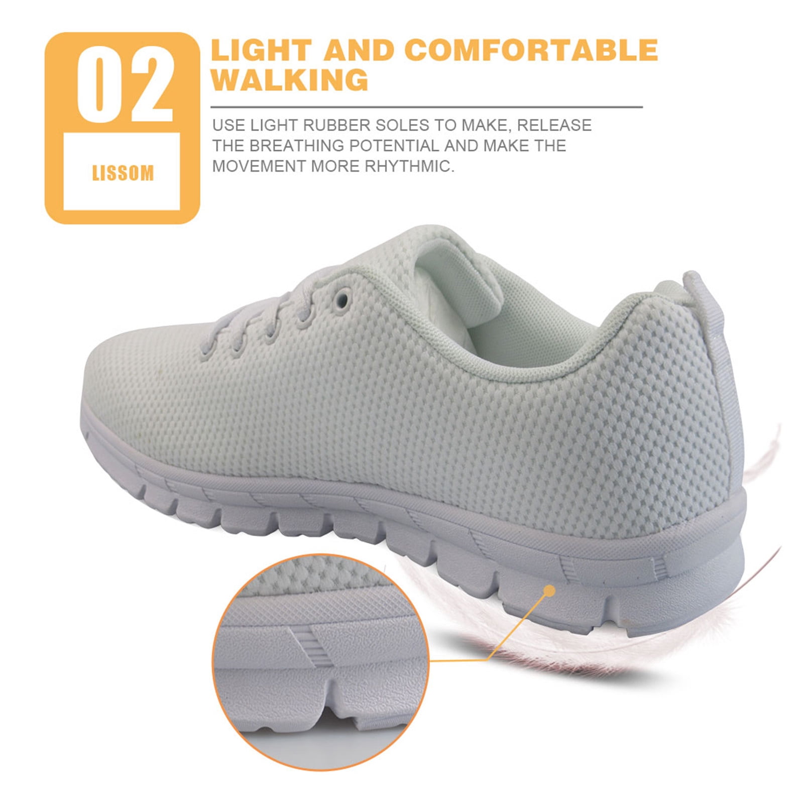 COEQINE Blue Tie-dye Women Sneakers Running Walking Shoes White Sole Fashion Tennis Shoes for Travel Casual Breathable Mesh Trainers Footwear for Women Girls