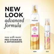 Pantene Curl Defining Mousse, Pro-Vitamin B5 and Antioxidant Formula, Moisture Lock, 6.6 fl oz