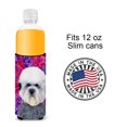 thumbnail image 4 of Caroline's Treasures SS8656MUK Dandie Dinmont Terrier Ultra Hugger for slim cans, Slim Can, multicolor, 4 of 6