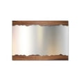 thumbnail image 1 of Espejo decorativo de pared con diseño rectangular enchapado en parota natural Dii Frame Naturaleza Enmarcada, 1 of 4