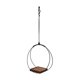 thumbnail image 2 of Macetero colgante de madera con soporte de cuerda de algodón, estilo europeo moderno, apto para plantas pequeñas y decoración, 30 cm de diámetro., 2 of 6