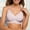 Pink, variant on Women's Thin Seamless Vest Soft Support Large Chest Small Half Fixed Cup Breathable Bra Compression Bra Size E Bras for Women Womens Bras Comfortable Packs Wireless Bras for Women Women Bras plus Size