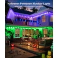 thumbnail image 2 of Luces exteriores permanentes Fussion RGB de 100 pies con control APP, 2 of 7