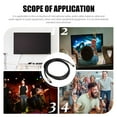 thumbnail image 3 of Optic Male to Cord Audio Optical Cable Tv for Sound Bar Square Mouth Pvc PMMC Fiber, 3 of 6