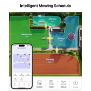 ANTHBOT M5 Lidar Robotic Lawn Mowers, 360° LiDAR+Vision Wire Free, 1/8 Acre, 4G App Control