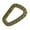 ArmyGreen, variant on Tactically Carabiner Keychains Plastic Hook for Outdoor Camping Climbing