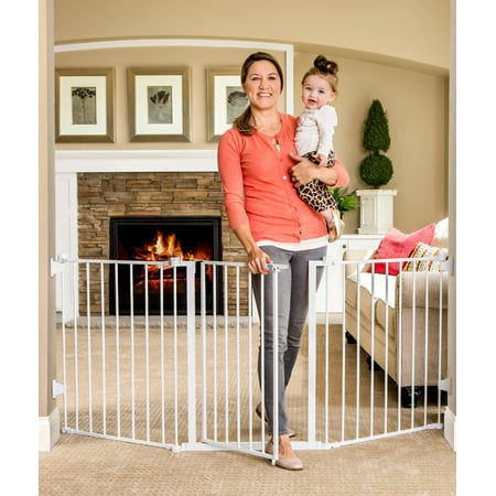 Regalo Open Area Baby Gate, up to 76
