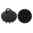 thumbnail image 5 of Unique Bargains 1 Pc Round Hair Shampoo Brush for Head Massage 2.91"x3.15" Black, 5 of 6