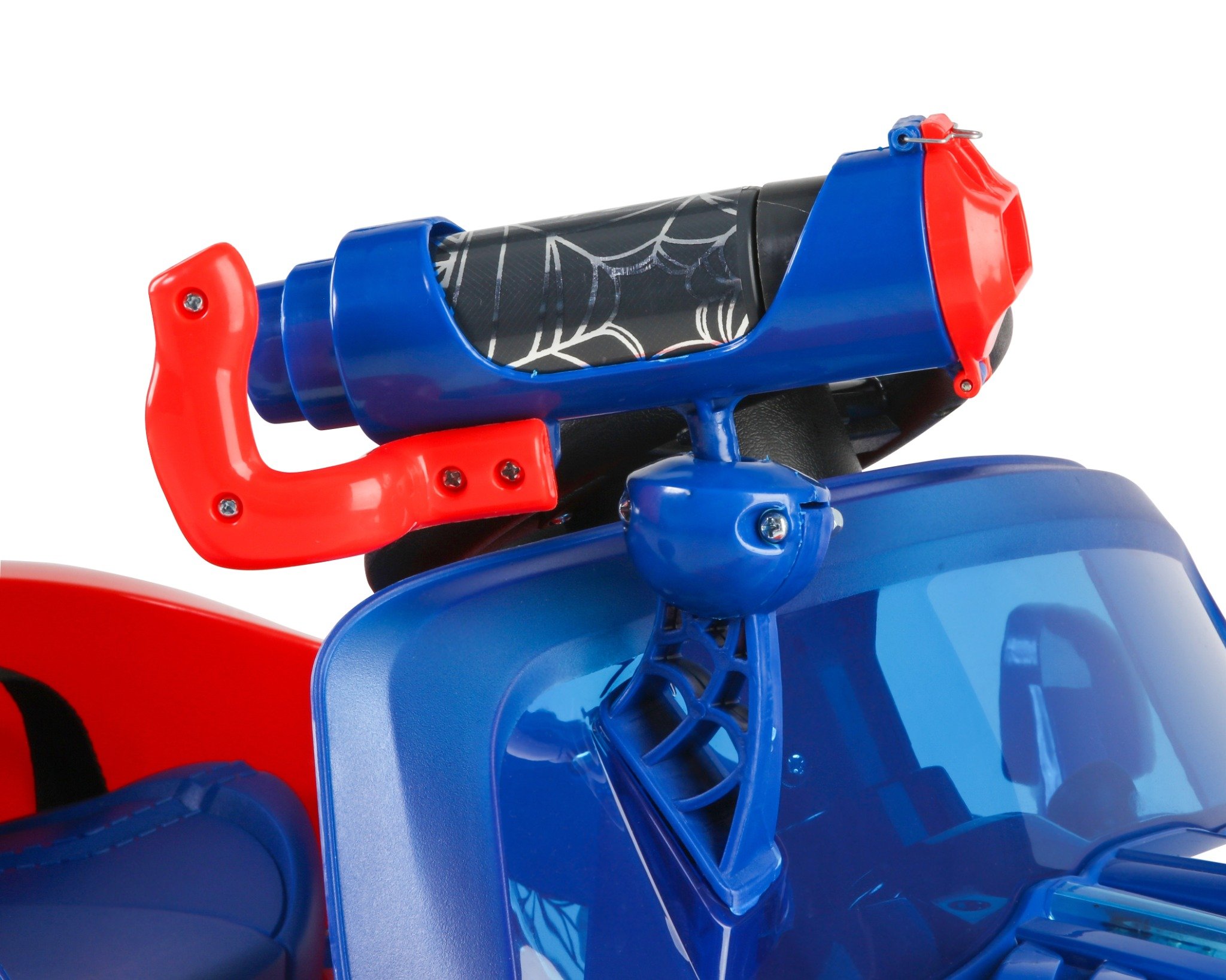 DYNACRAFT SPIDER-MAN 6V SUPER CAR, BATTERY POWERED RIDE-ON WITH LIGHTS AND SOUNDS, 1 COUNT